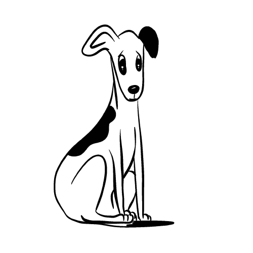 dog illustration