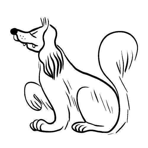 dog illustration